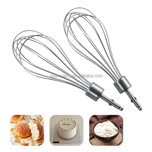 Batidor de huevos Manual de cocina casera de acero inoxidable de alta calidad para mezclar <span class=keywords><strong>gancho</strong></span> de masa de huevo para mezclar masa licuadora eléctrica parte - Product Image 3