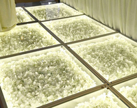 Piste de danse LED sans fil magnétique à installation rapide pour fêtes et mariages