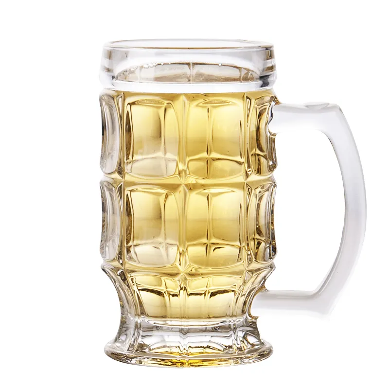 Verre biere beer steins bicchieri 400ml bocchette da birra in vetro con manico