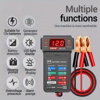 Testeur de batterie de voiture de qualité professionnelle, diagnostic intelligent en une étape, capacité de la batterie, dispositif de diagnostic automobile