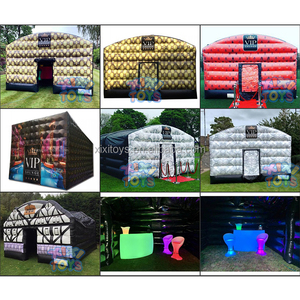 Club <span class=keywords><strong>de</strong></span> nuit gonflable pour fête dans <span class=keywords><strong>la</strong></span> cour, tente <span class=keywords><strong>de</strong></span> salon VIP gonflable dorée, bar gonflable pour fête sur <span class=keywords><strong>la</strong></span> pelouse - Product Image 6