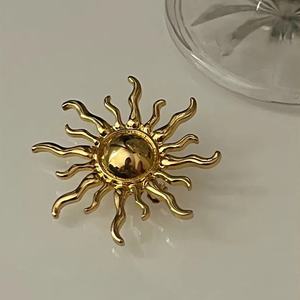 Nouvelle Broche Créative Déesse du <span class=keywords><strong>Soleil</strong></span> Ciel Étoilé, Accessoire de Mode pour Femme, Épingles de Col Haut de Gamme pour Costumes et Robes de Soirée - Product Image 1