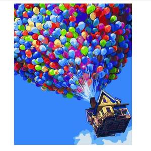 Sơn tùy chỉnh theo bộ số-Sơn dầu Tự làm trên vải, nghệ thuật vui vẻ và thư giãn cho người lớn và người mới bắt đầu - Product Image 3