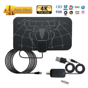 Atwe dvbt DVR T2เสาอากาศ<span class=keywords><strong>ทีวี</strong></span><span class=keywords><strong>ดิจิตอล</strong></span>ภายในอาคาร25DBI รับสัญญาณสูง uhf/vhf ช่วงความถี่ VSWR 1.5 ABS วัสดุติดผนังสำหรับ<span class=keywords><strong>ทีวี</strong></span> - Product Image 2