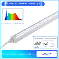 Lampe de culture halogène à spectre complet 9W/18W/24W/36W/48W 2-6 pieds IP65 en aluminium pour la croissance et la floraison/fructation des plantes d'intérieur