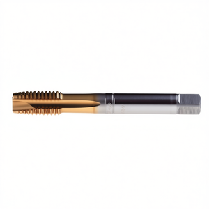Macho de Roscar Universal con Recubrimiento de TiN para Orificios Pasantes, Tolerancia 6H, Machos y Matrices - Product Image 2