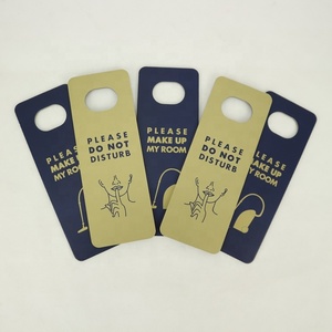 Custom Paper <strong>Door</strong> <strong>Knob</strong> Hanger Tags Reusable <strong>Door</strong> Hanger Sign <strong>Door</strong> Hook - Product Image 2