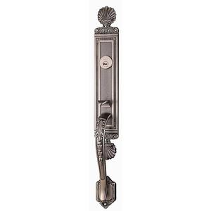 Serrure de porte en bois externe à longue plaque Serrure d'entrée à mortaise - Product Image 3