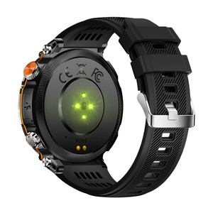 Ht30 thể thao ngoài trời Relojes Smartwatch với đèn pin 1.7inch BT cuộc gọi la bàn nhịp tim huyết áp thông minh đồng hồ 2025 - Product Image 6