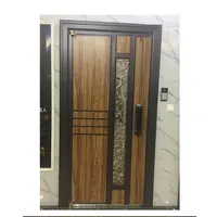 Dış kapılar evler için Modern çelik kapı sövesi