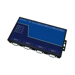 เซิร์ฟเวอร์อีเธอร์เน็ตอุตสาหกรรม ODM NB144 ซีรีส์ 4 ช่องสัญญาณแบบอนุกรม RS485/RS232/RS422 เกตเวย์คอมพิวติ้งแบบ Edge รองรับ ModBus Gateway - Product Image 1