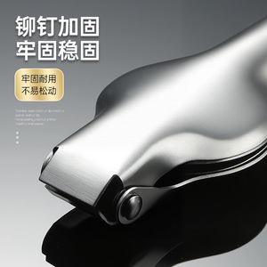 Pelador de castañas de acero inoxidable con bandeja cóncava para castañas grandes y pequeñas, uso doméstico - Product Image 4