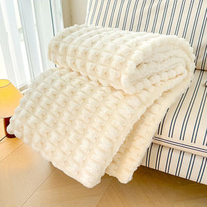 Fabrieksgroothandel Premium Sherpa Fleece Verdikte Dubbellaagse Hot Selling Ultra Zachte Kantoor Lunchpauze Dekentje - Product Image 1