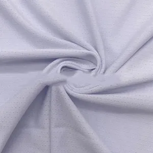 Soft Polyester Spandex Stretch Mesh Fabric For Lining Of Sport Wear Anti-Static Polyester