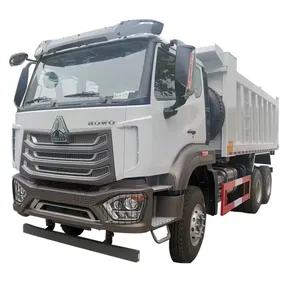 2024新款液压后自卸车Sino Howo 6X4 10轮12.00r24轮胎430马力重型装载砂石采矿自卸车