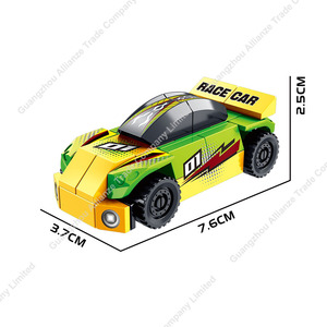 Bloques de Construcción Personalizados de la Serie de Autos, Auto Deportivo Creativo, Montacargas, Auto de Carreras Urbano, Sedán, Decoración de Escenas Urbanas, Juguete de Bloques de Construcción - Product Image 5