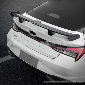Pour <span class=keywords><strong>Hyundai</strong></span> Elantra Avante <span class=keywords><strong>2021</strong></span> 2022 2023 2024 <span class=keywords><strong>N</strong></span>-Line Style arrière queue coffre becquet aile lèvre voiture arrière coffre couvercle séparateur - Product Image 5