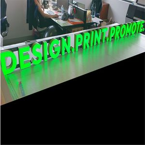 Enseigne lumineuse Daco pour salon de coiffure, conception gratuite, OEM/ODM pour salon de beauté, enseigne lumineuse frontale - Product Image 3