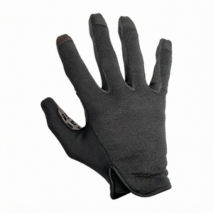 Gants tactiques noirs à doigts entiers, compatibles écran tactile, en polyester, pour la chasse, le tir, le cyclisme et la randonnée en extérieur - Product Image 1