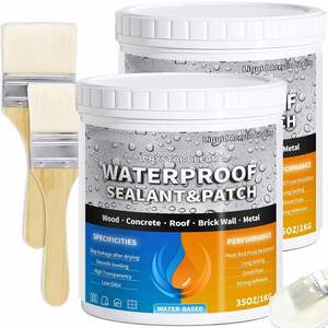 Revêtement d'étanchéité liquide en polyuréthane écologique, durable, haute résistance, agent de réparation invisible pour les fuites de toitures - Product Image 1