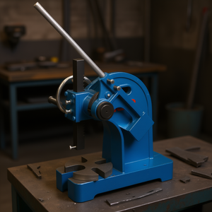 Prensa manual Fervi de 10 toneladas para conformado y corte de metales - Product Image 3