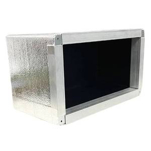 Aluminum Insulated Plenum <b>Vent</b> Air Conditioners <b>Ceiling</b>-Mounted Easy Installation 90 Blade Angle 1/2 Bar Spacing Grille Plenum-g - Product Image 3