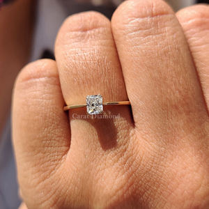 Anillo de Diamante Cultivado en Laboratorio con Estilo Moderno, Perfecto para Bodas, Aniversarios o Uso Diario, Joyería Fina - Product Image 5