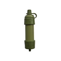 Paille filtrante portable en plastique ABS brevetée pour activités de plein air (escalade, randonnée, camping) - Utilisation durable toutes saisons