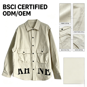 Custom Hip Hop Men <strong>Long</strong> Sleeve Shirt Graphic Letter Printed Loose Fit Breathable Soft Cotton Streetwear Casual Fashionable Wear - Product Image 1