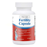 Capsules de soutien à la fertilité pour femmes adultes, Myo-Inositol, Folate, vitamines à base de plantes pour la fertilité, complément alimentaire pour la santé des femmes, lot de 60 capsules