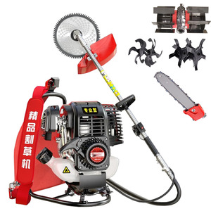 Débroussailleuse et coupe-bordures à essence 4 temps portable OEM en métal, outil <span class=keywords><strong>de</strong></span> jardinage multifonctionnel avec accessoires personnalisés - Product Image 4
