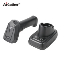 Lecteur de codes-barres sans fil 2D portable, connectivité double mode, connexion 2.4G plus mode BT A-9648BTHD