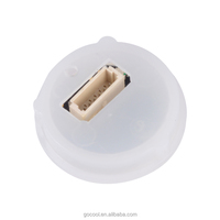 Module d'empreintes digitales S120, 120*88 pixels, capacité 100, capteur d'empreintes digitales capacitif semi-conducteur, rond ou carré avec lumière LED