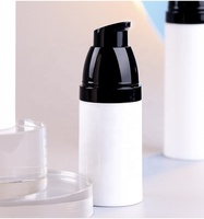 Bouteille pompe cosmétique sans air, bouteille sérum pour lotion, pp, cosmétique, 15ml, 30ml, 50ml