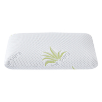 Oreiller rectangulaire en mousse à mémoire de forme pour lit traditionnel OEM/ODM, oreiller en vrac pour pain visqueux, soins de santé