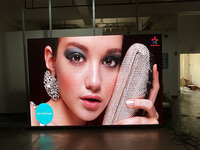 Écran LED GOB P1.953 pour intérieur, panneau de 500x500mm, mur vidéo LED, connexion par câble Big Lock, écran d'affichage LED