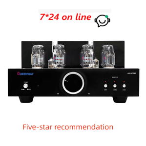 Amplificateur à tubes intégré Queenway AB1-KT88I 5TH, Psvane KT88*4, 32/50W*2, <span class=keywords><strong>triode</strong></span>, mode ultra linéaire, convertisseur, télécommande 110V/220V - Product Image 1