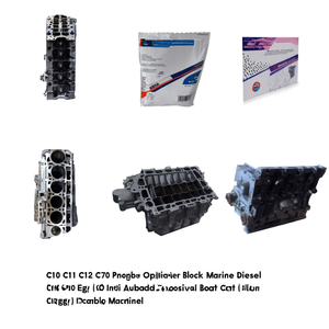 Bloc-cylindres moteur C10 C11 C12 C70 pour bateau diesel marin, assemblage en alliage moulé anti-corrosion - Product Image 1