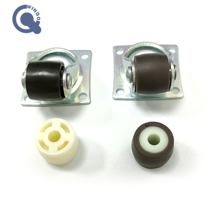 Petite Roue Rueda 15 mm 0.5 Pouces Roulettes <span class=keywords><strong>Roulette</strong></span> De Meubles Plaque Pivotante TPR <span class=keywords><strong>Roulette</strong></span> - Product Image 4