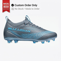 Chaussures de football personnalisées, service d'exportation en gros, chaussures de football à semelles TPU, crampons de football unisexes