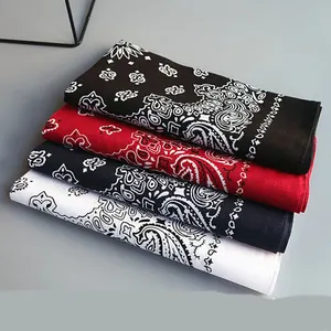 कस्टम डिजाइन एक टुकड़ा 100% पॉलिएस्टर मलेशिया जैतून का राजहंस प्रिंट bandana