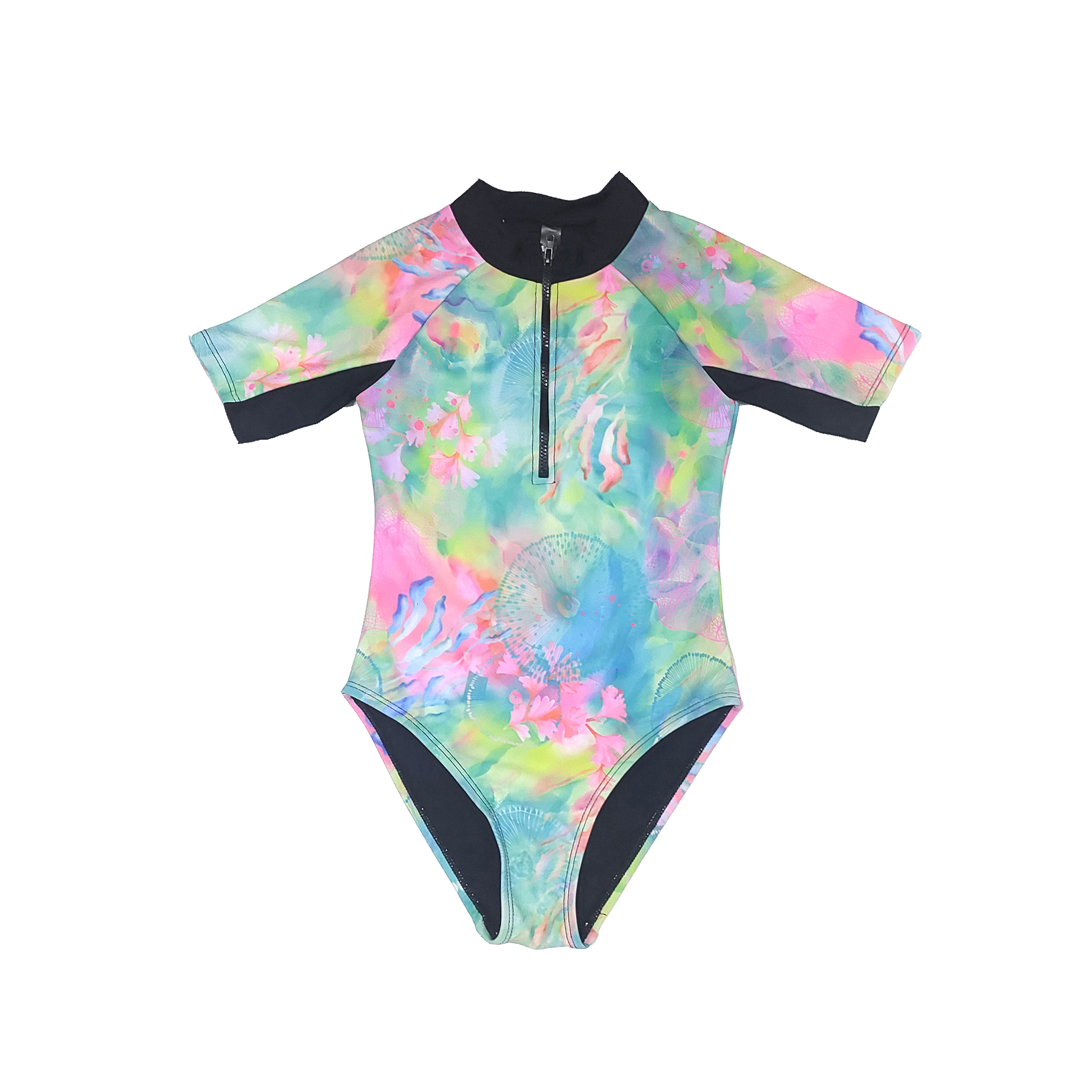 Wholesale Girl's Swimwear Children's Cute One Piece Swimwear Fashion Kids Clothes Swimsuit