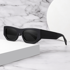 Biểu tượng tùy chỉnh chất lượng cao Acetate phân cực Kính mát màu đen khung Thiết kế kính mát thương hiệu nổi tiếng - Product Image 1