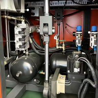 Machine de soufflage automatique de bouteilles PET à 2 cavités, composants Mitsubishi PLC, neuve, capacité maximale 2000 ml