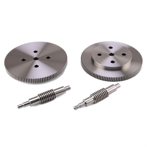 Tùy chỉnh sản xuất bánh răng sâu đúc quá trình phay sắt góc 5 °-20 ° mô-đun 1-4 bánh răng sâu tùy chỉnh cho các hệ thống băng tải - Product Image 2