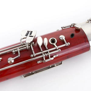 Fagot professionnel OEM de haute qualité, style performance, corps en érable plaqué argent, tonalité Do, instrument de musique - Product Image 3