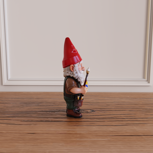 OEM ODM Resin Artist Gnome <strong>Figurine</strong> Custom Private Label Novelty Statue Wholesale Polyresin Decor <strong>Hand</strong> Painted Painter Gnomes - Product Image 6