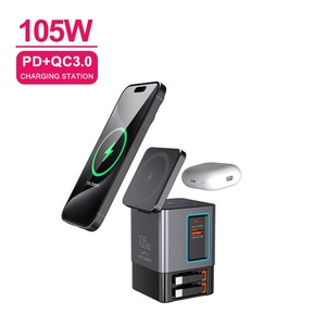 <b>Multifunctional</b> Magnetic Wireless <b>Charger</b> 5-in-1 105W Multi-port Fast <b>Charger</b> of High Quality Suitable for Mobile Phones/laptops - Product Image 1