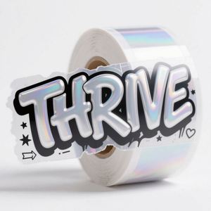 Custom Adhesive Vinyl <b>Stickers</b> with Logo Printing Personalized <b>Business</b> Branding Pack - Product Image 5