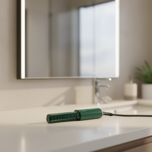 Myrva <b>Hair</b> <b>Straightening</b> <b>Comb</b> Stainless Steel Teeth Portable For <b>Straightening</b> <b>Hair</b> - Product Image 2